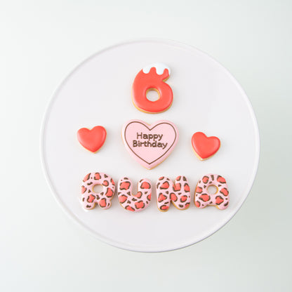 豹柄・星アイシングクッキーセット