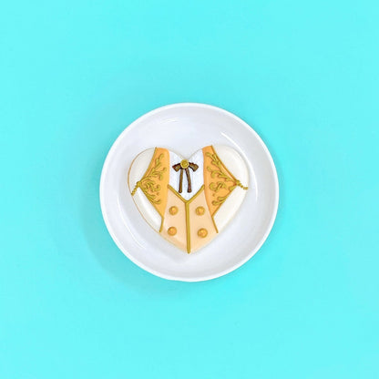 ハート型衣装クッキー