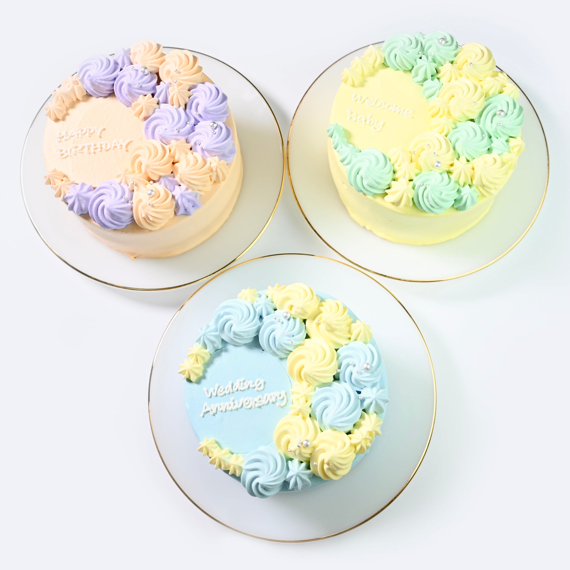 フラワームーンセンイルケーキ