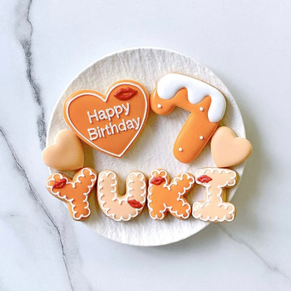 リップアイシングクッキーセット