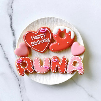 リップアイシングクッキーセット