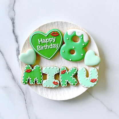 リップアイシングクッキーセット