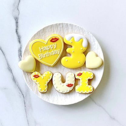 リップアイシングクッキーセット