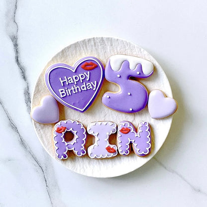 リップアイシングクッキーセット