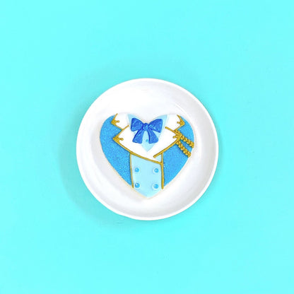 ハート型衣装クッキー