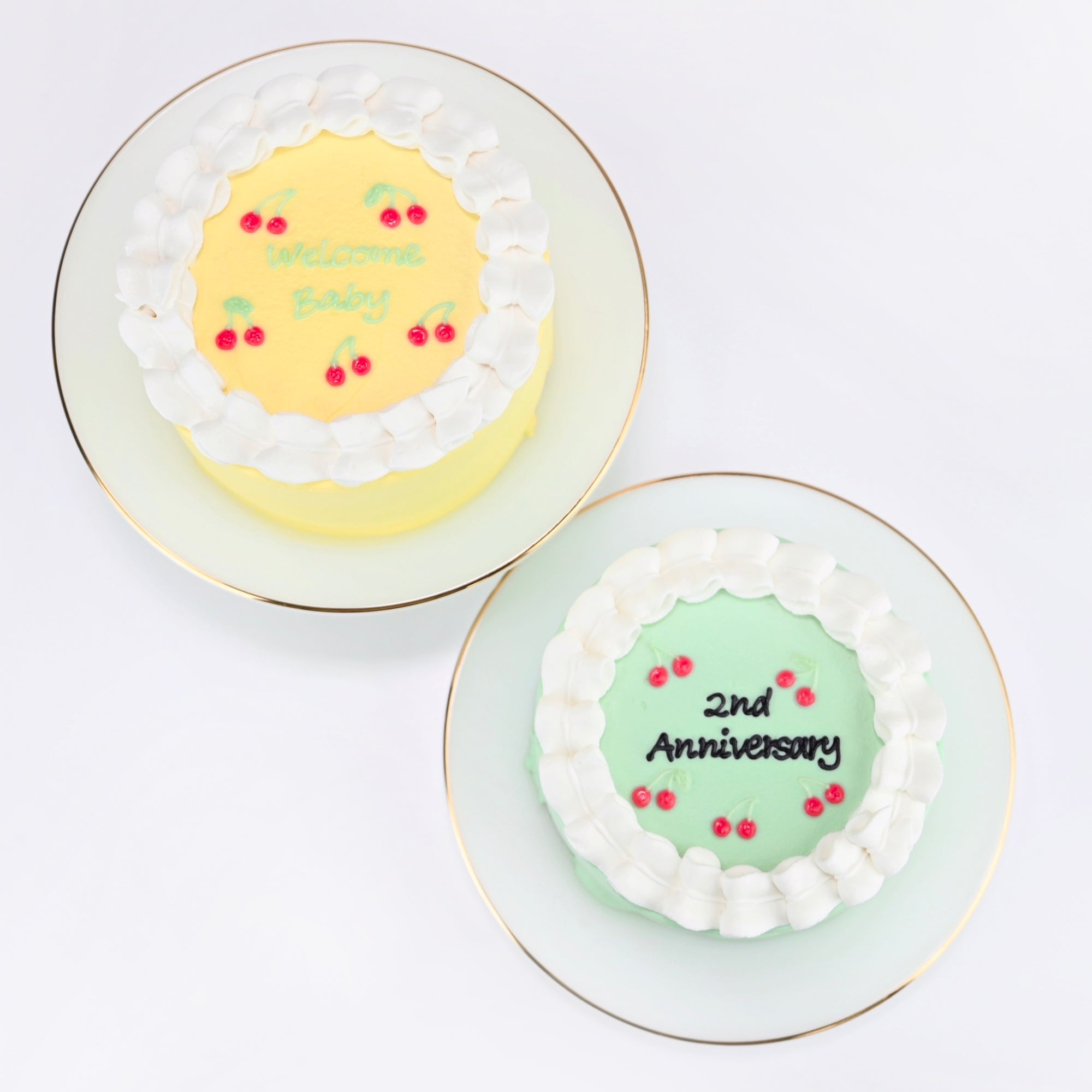 さくらんぼフリルセンイルケーキ