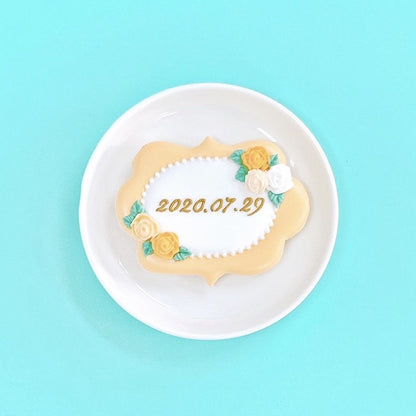 バラプレートクッキー