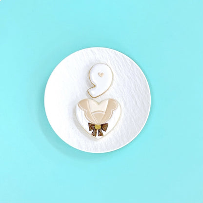 ハート型衣装クッキー＆数字クッキーセット