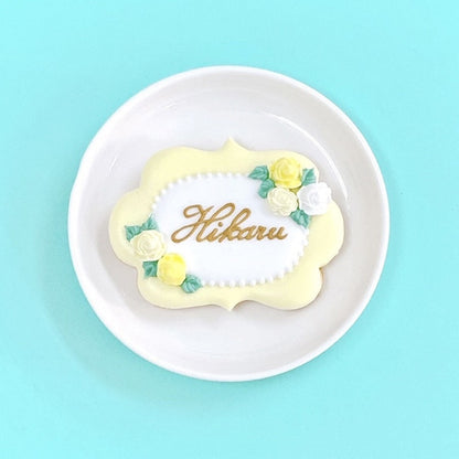 バラプレートクッキー