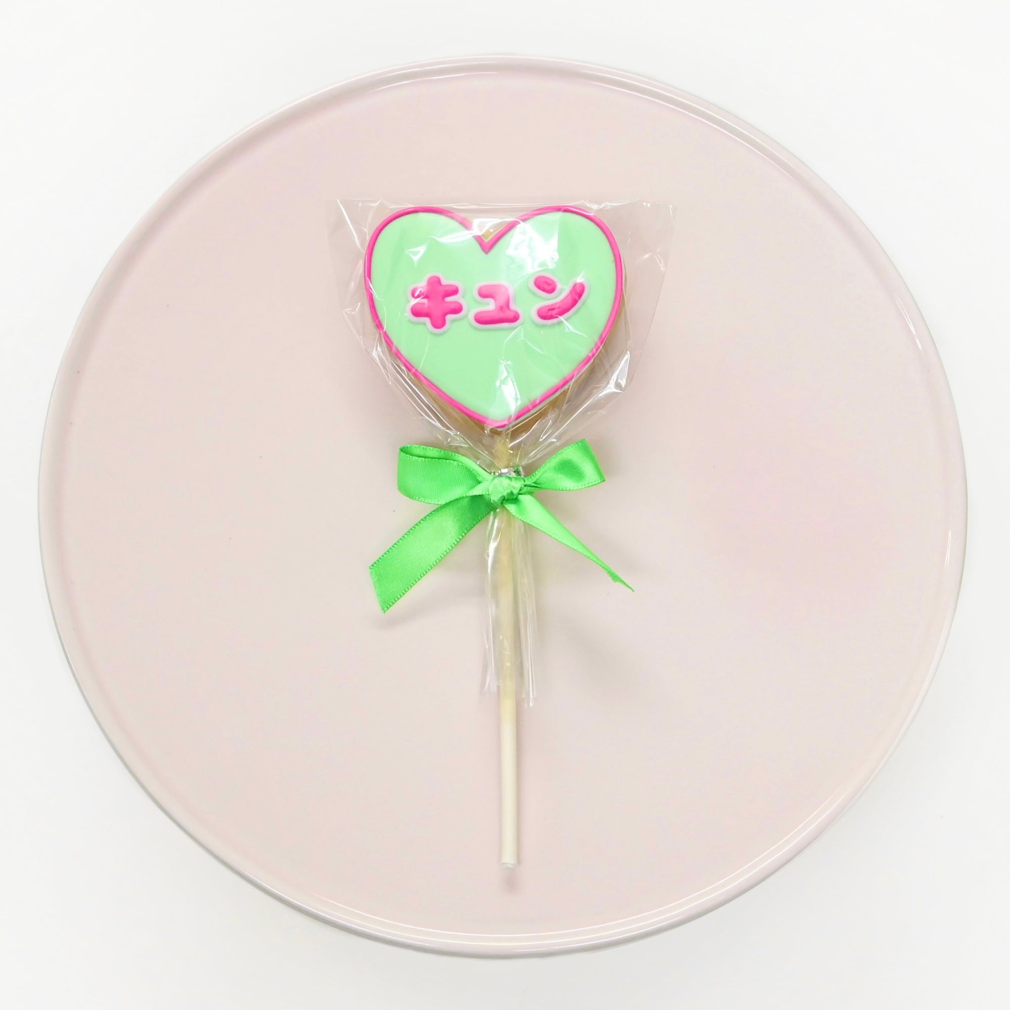 推しロリポップアイシングクッキー