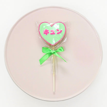 推しロリポップアイシングクッキー