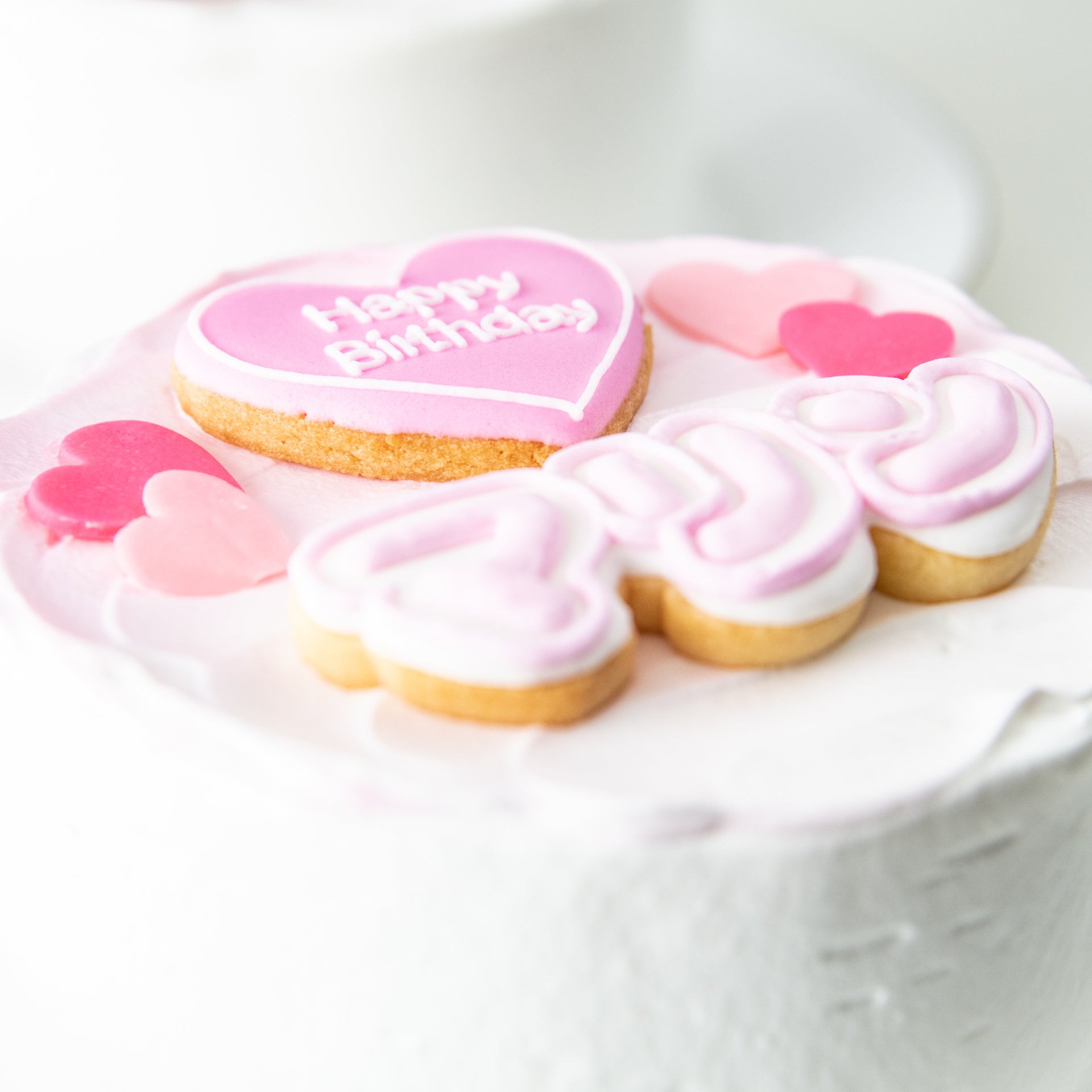 うちわ文字センイルケーキ