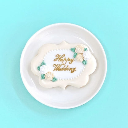 バラプレートクッキー