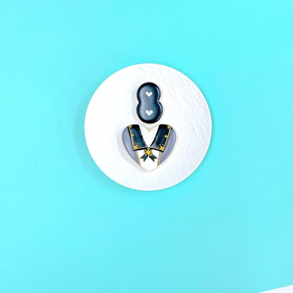 ハート型衣装クッキー＆数字クッキーセット