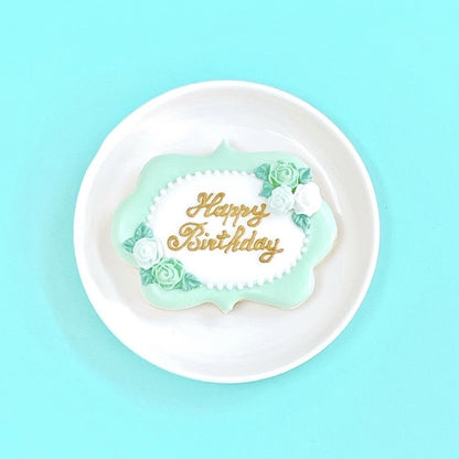 バラプレートクッキー