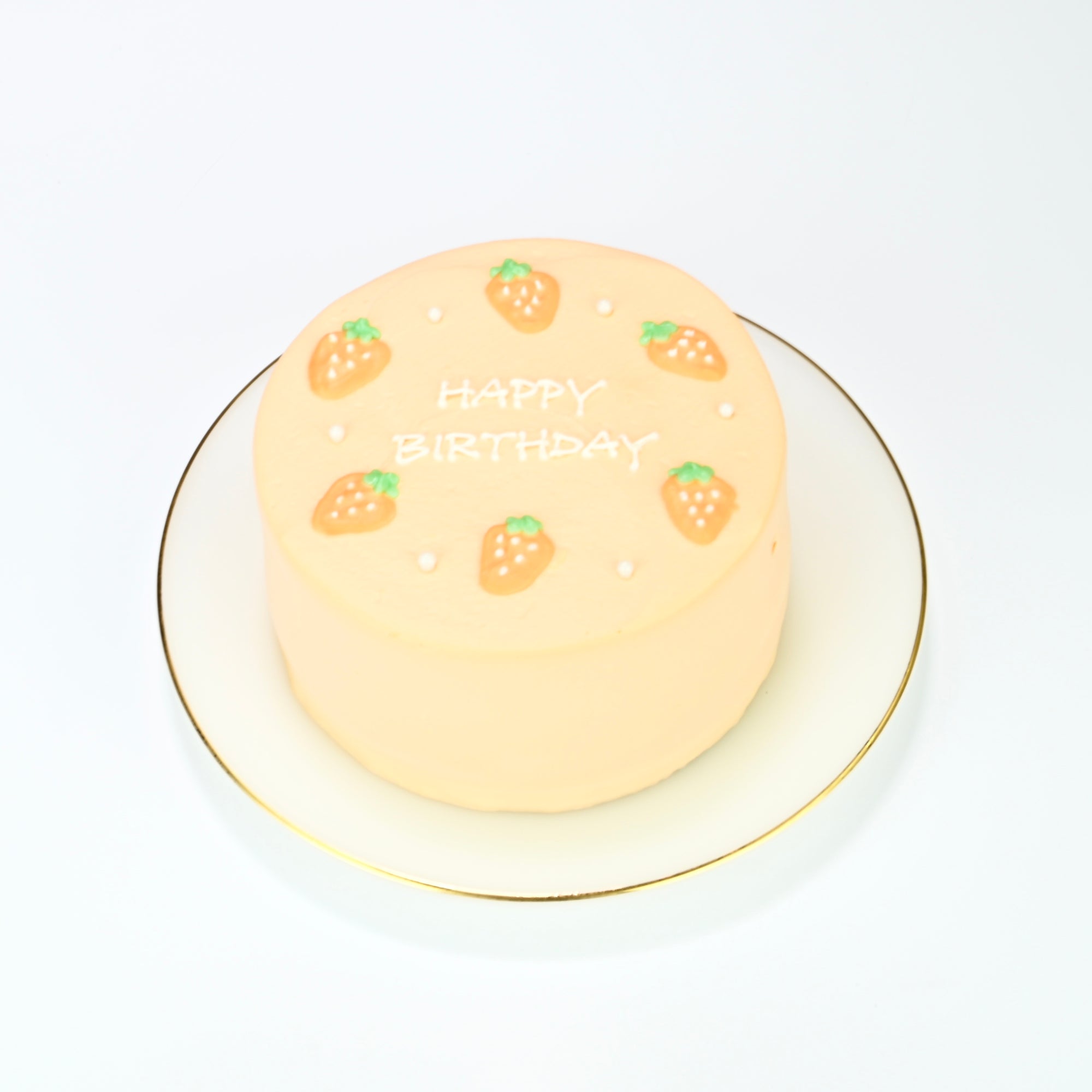 いちごデザインセンイルケーキ