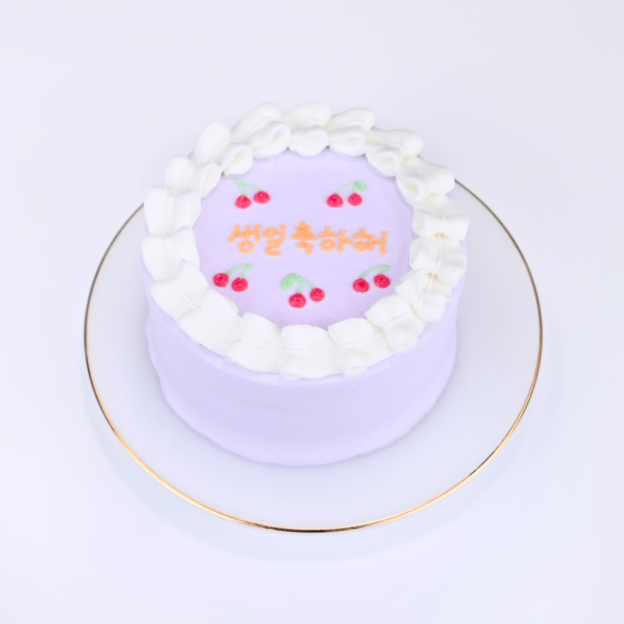 さくらんぼフリルセンイルケーキ