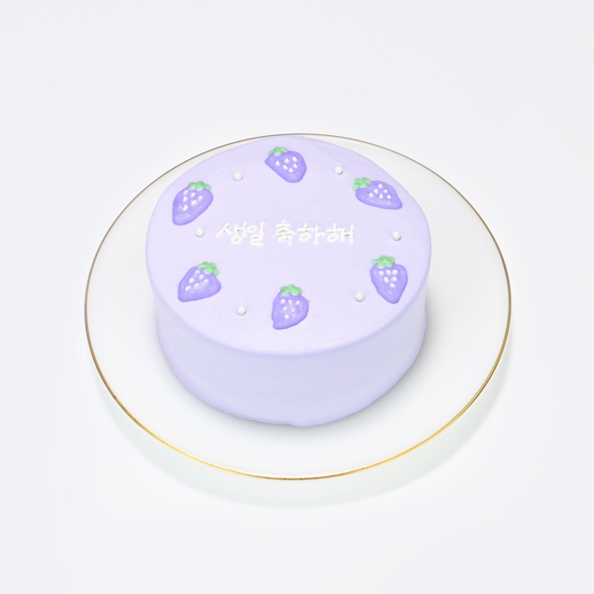 いちごデザインセンイルケーキ