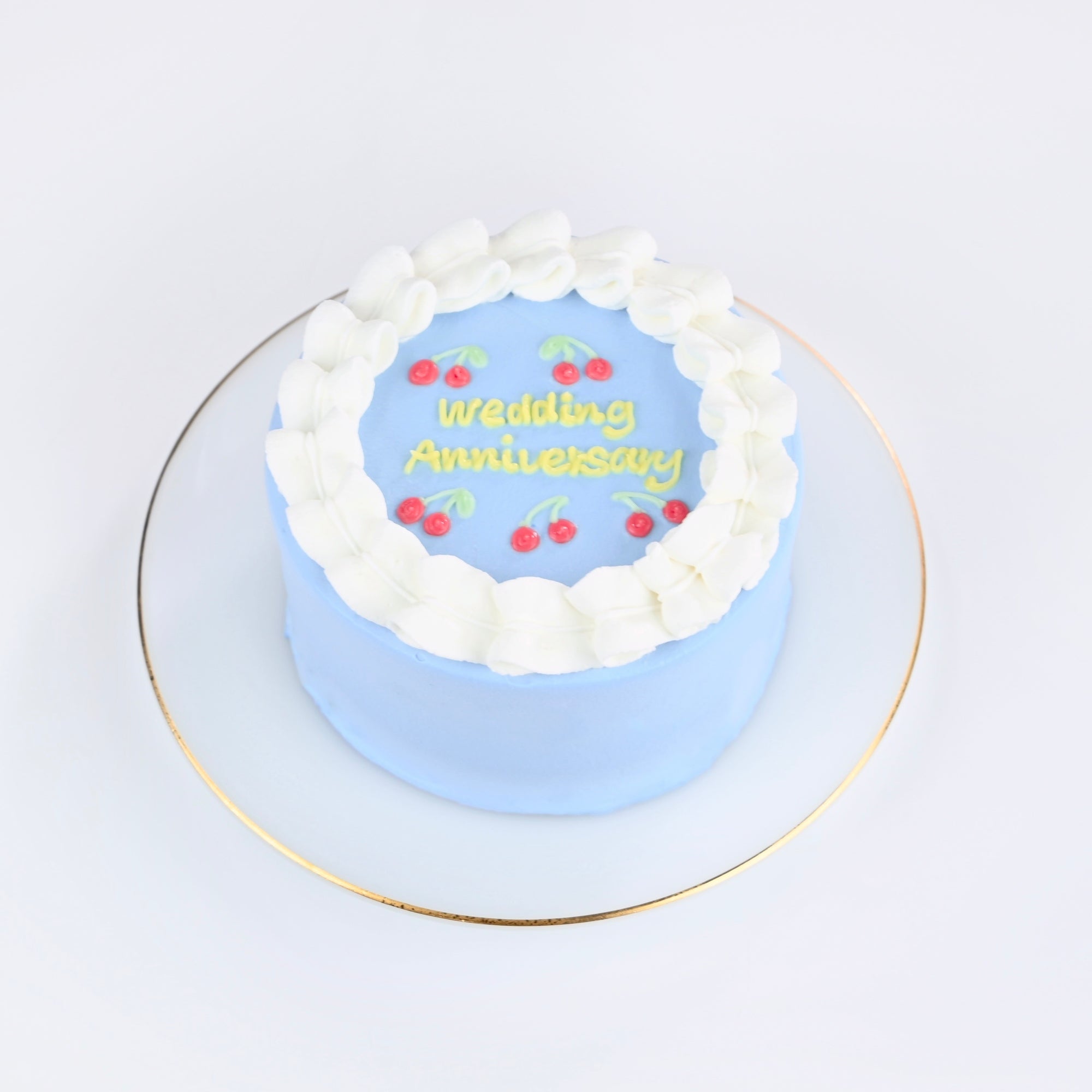 さくらんぼフリルセンイルケーキ