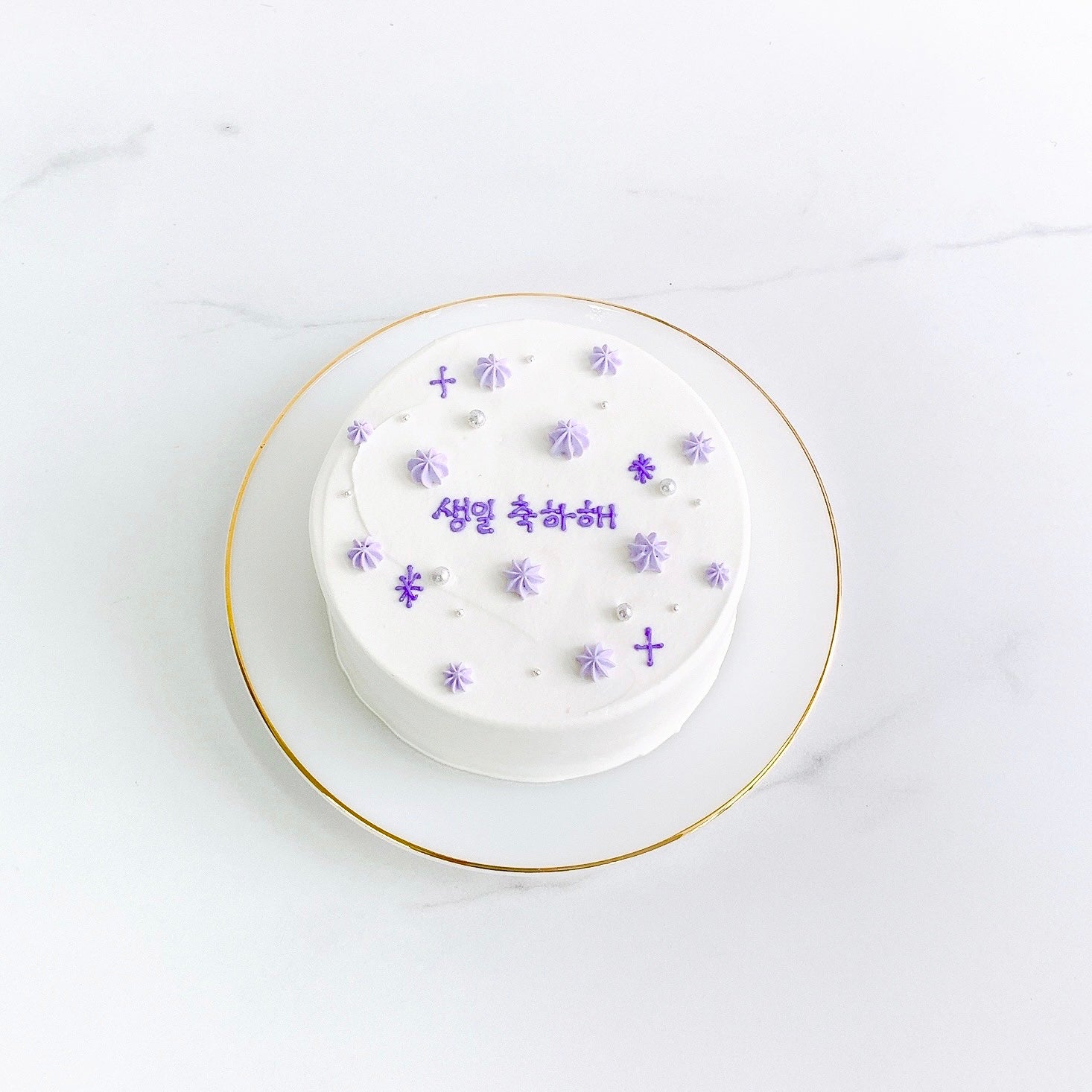 お星さまのセンイルケーキ