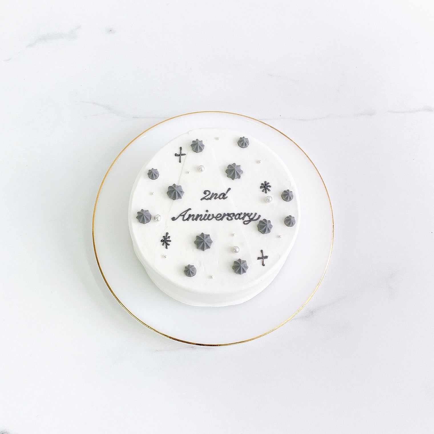 お星さまのセンイルケーキ