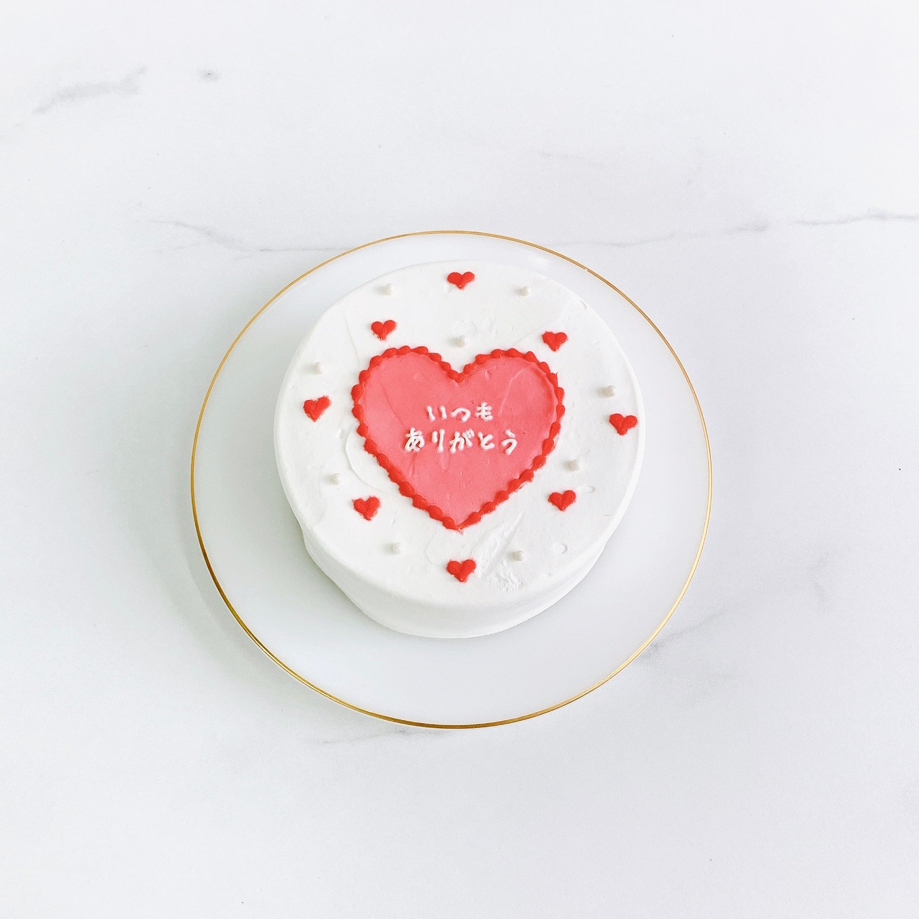 BIGハートセンイルケーキ