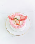 天使の羽プリントケーキ