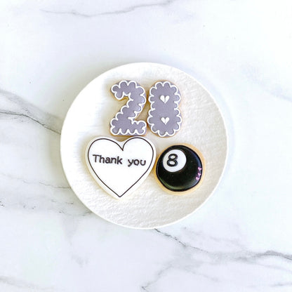 〈 黒推しさんへ❤︎ 〉絵文字アイシングクッキーセット