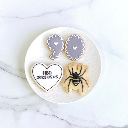 〈 黒推しさんへ❤︎ 〉絵文字アイシングクッキーセット