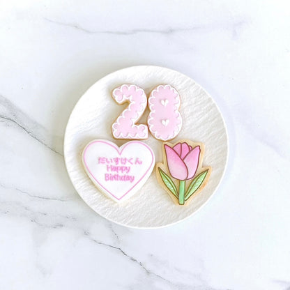 〈 ピンク推しさんへ❤︎ 〉絵文字アイシングクッキーセット