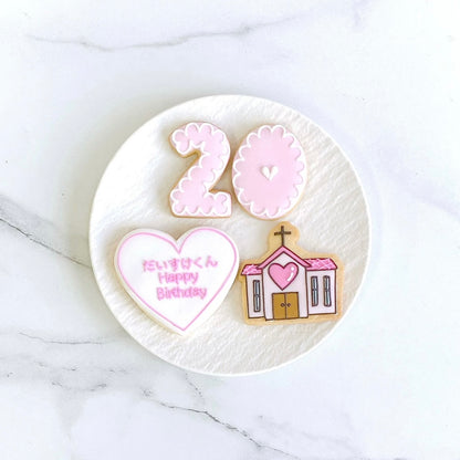 〈 ピンク推しさんへ❤︎ 〉絵文字アイシングクッキーセット