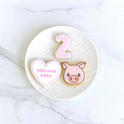 〈 ピンク推しさんへ❤︎ 〉絵文字アイシングクッキーセット