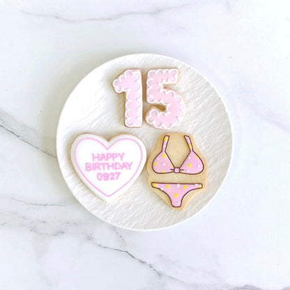 〈 ピンク推しさんへ❤︎ 〉絵文字アイシングクッキーセット