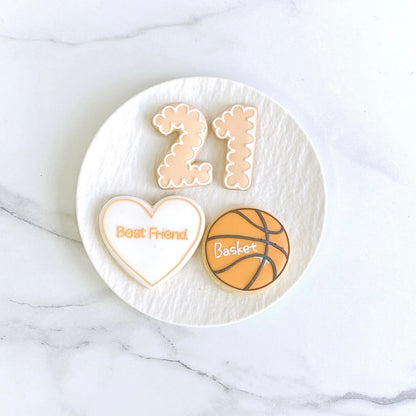 〈 オレンジ推しさんへ❤︎ 〉絵文字アイシングクッキーセット