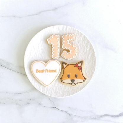 〈 オレンジ推しさんへ❤︎ 〉絵文字アイシングクッキーセット