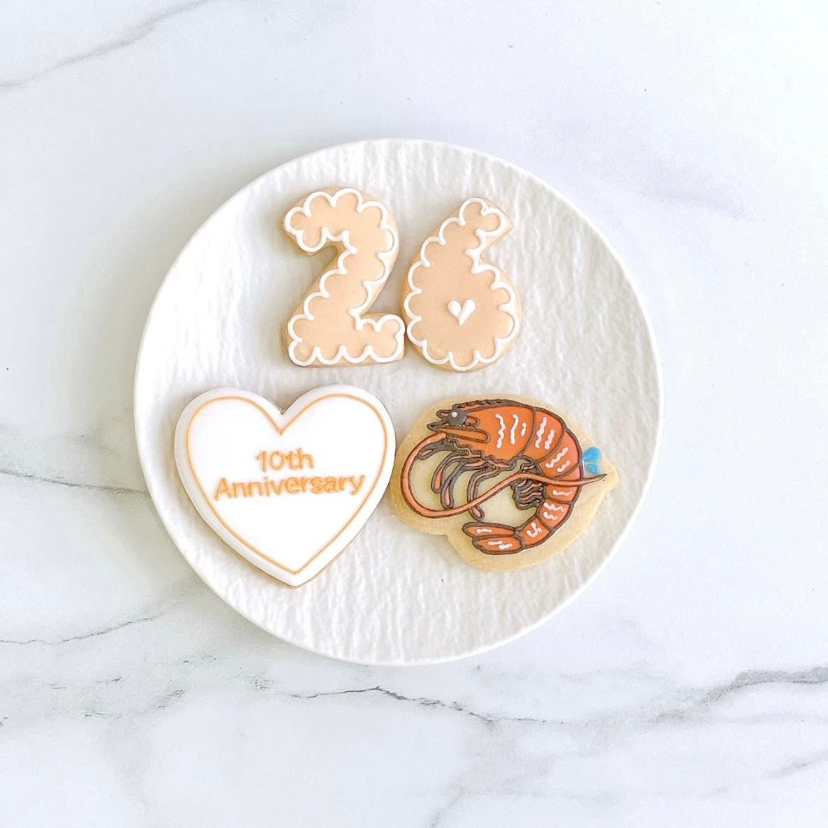 〈 オレンジ推しさんへ❤︎ 〉絵文字アイシングクッキーセット