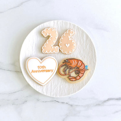 〈 オレンジ推しさんへ❤︎ 〉絵文字アイシングクッキーセット