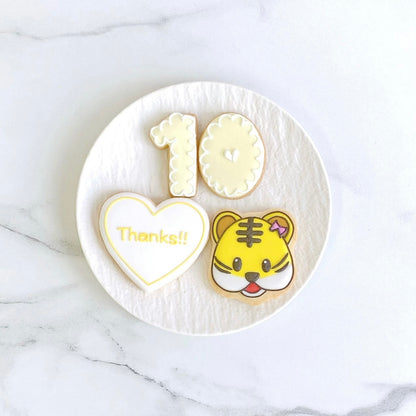 〈 黄色推しさんへ❤︎ 〉絵文字アイシングクッキーセット