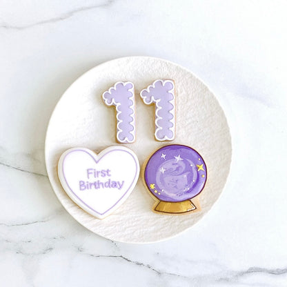 〈 紫推しさんへ❤︎ 〉絵文字アイシングクッキーセット