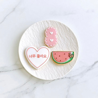 〈 赤推しさんへ❤︎ 〉絵文字アイシングクッキーセット