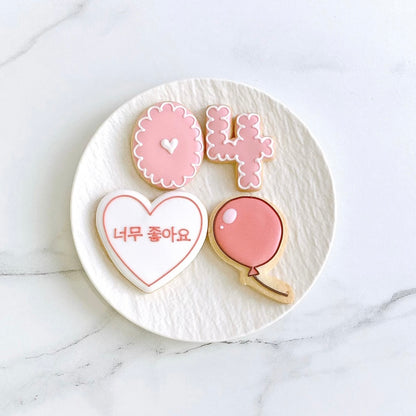 〈 赤推しさんへ❤︎ 〉絵文字アイシングクッキーセット