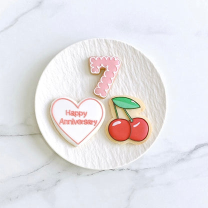 〈 赤推しさんへ❤︎ 〉絵文字アイシングクッキーセット