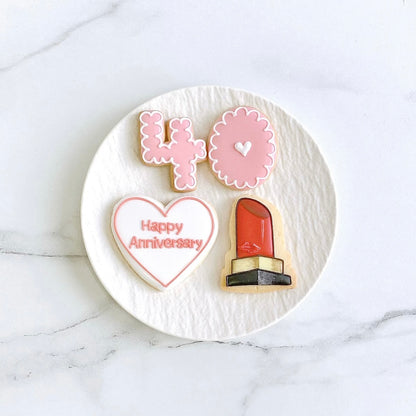 〈 赤推しさんへ❤︎ 〉絵文字アイシングクッキーセット