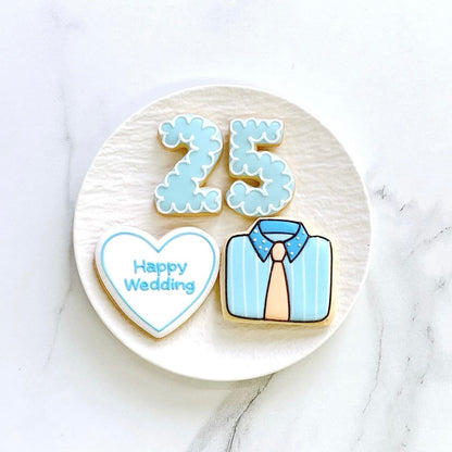 〈 青推しさんへ❤︎ 〉絵文字アイシングクッキーセット