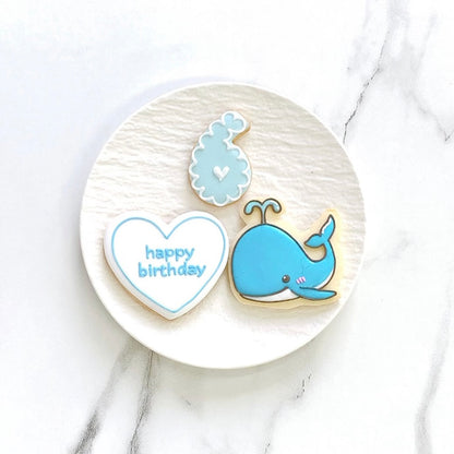 〈 青推しさんへ❤︎ 〉絵文字アイシングクッキーセット