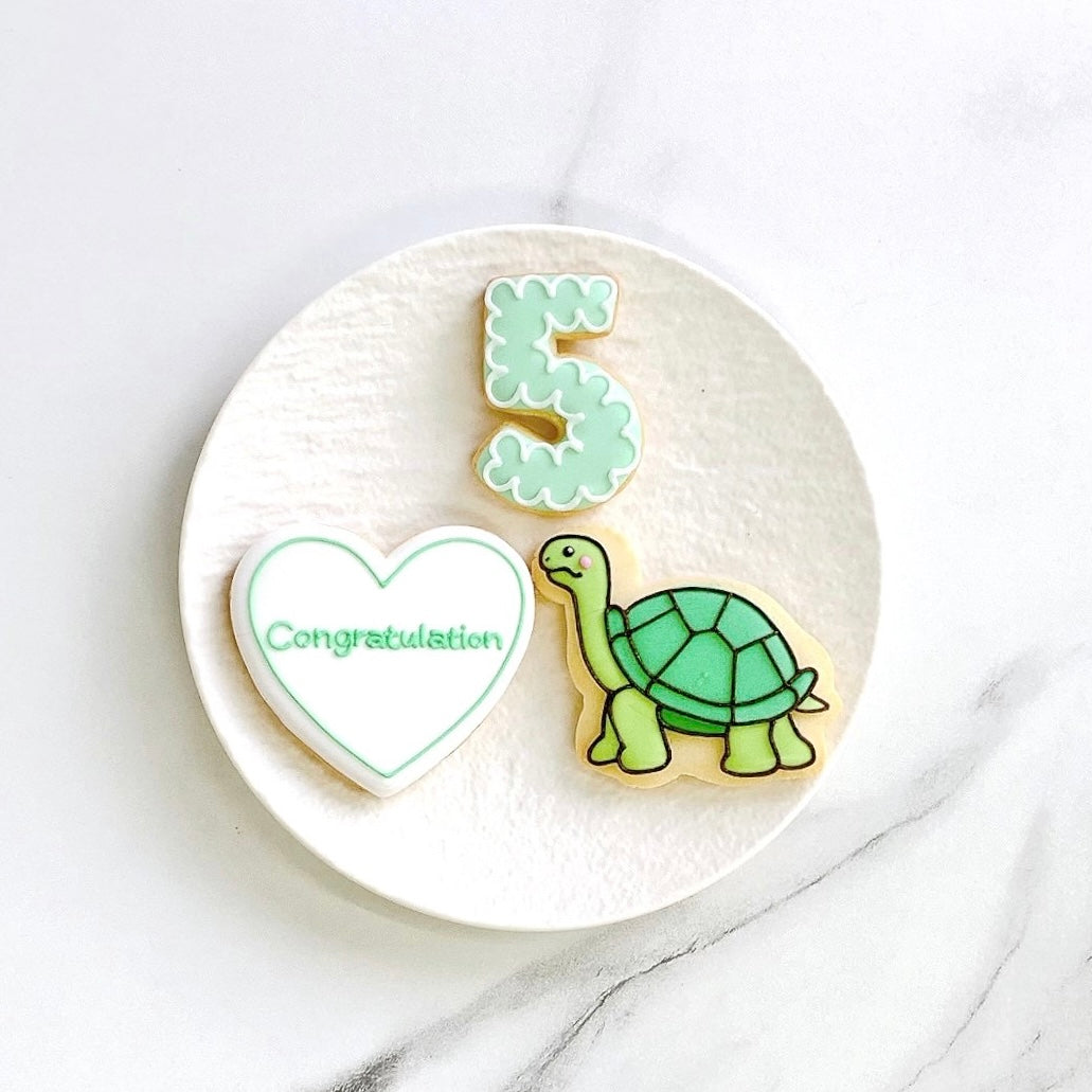 〈 緑推しさんへ❤︎ 〉絵文字アイシングクッキーセット