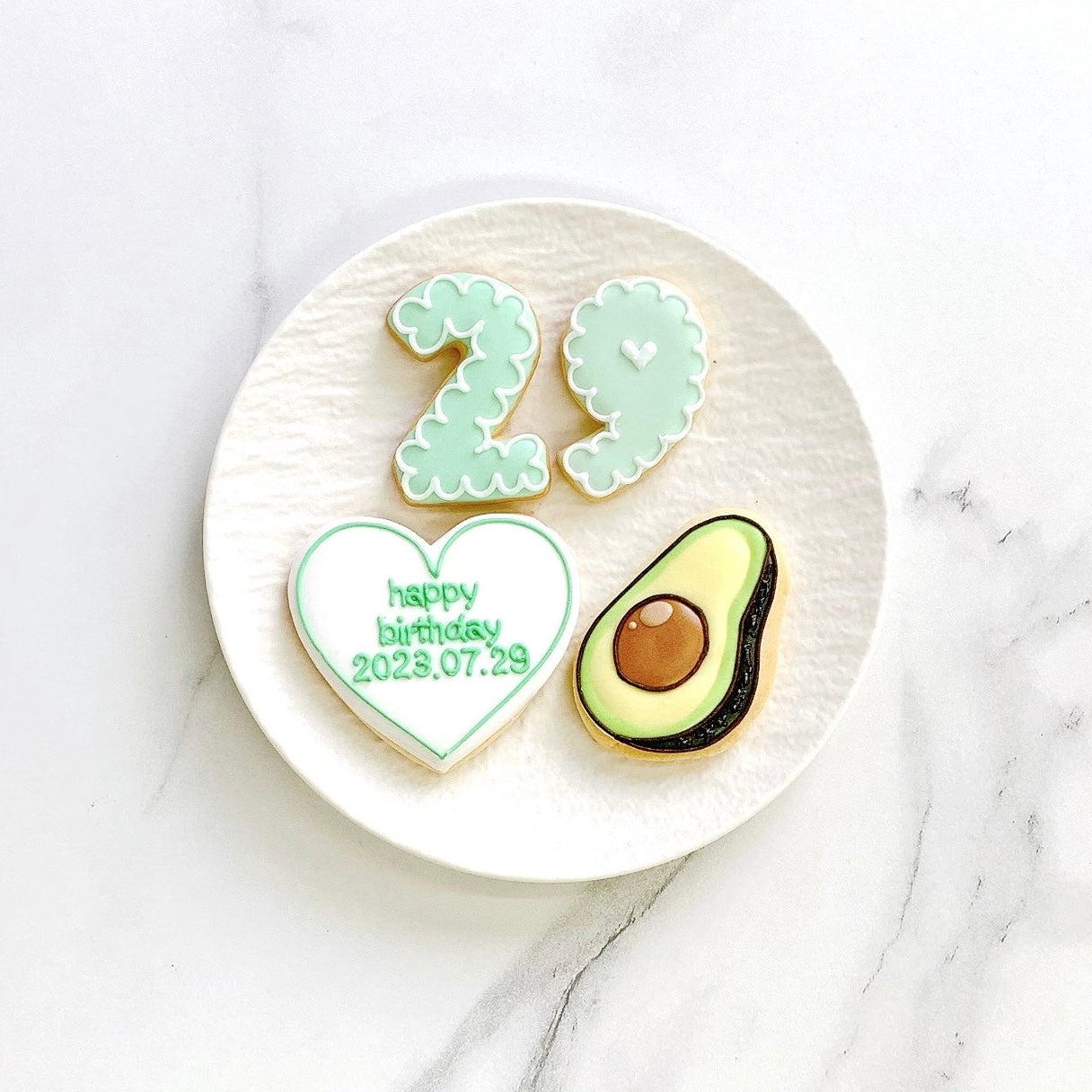 〈 緑推しさんへ❤︎ 〉絵文字アイシングクッキーセット