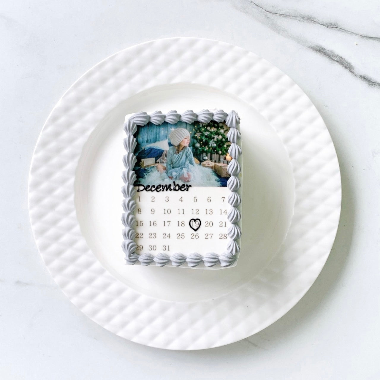 カレンダープリントケーキ