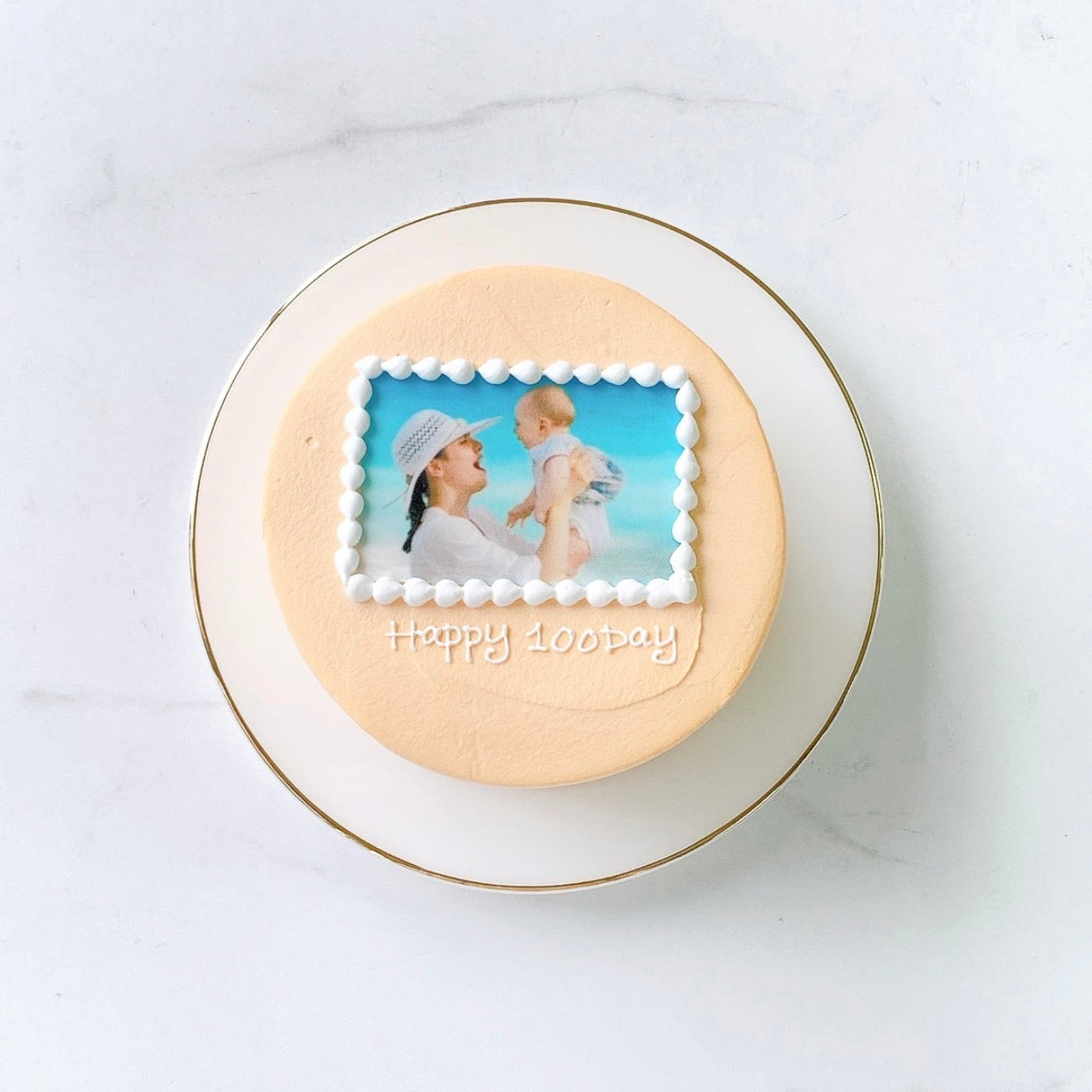 フォトフレームデザインケーキ