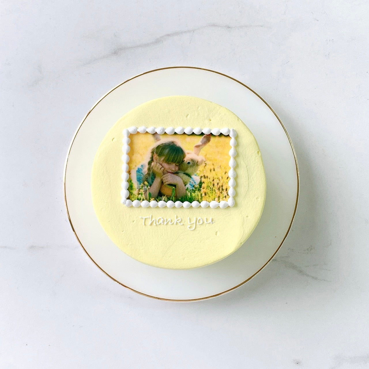 フォトフレームデザインケーキ